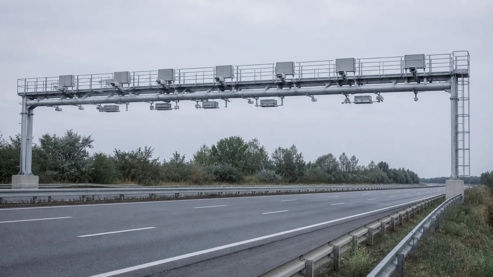 Bramownica poboru opłat nad autostradą